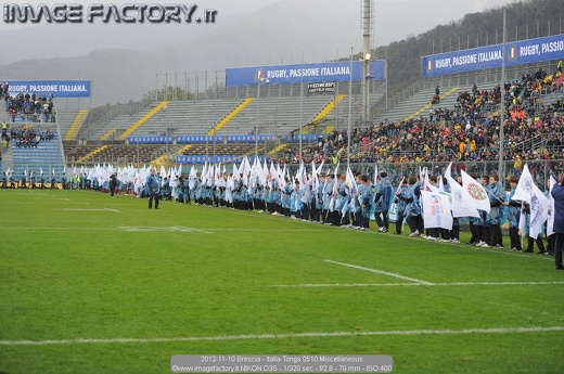 2012-11-10 Brescia - Italia-Tonga 0510 Miscellaneous